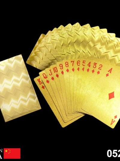 Gold Plated Playing Cards – Waterproof Luxury Poker Deck | Spark Tots