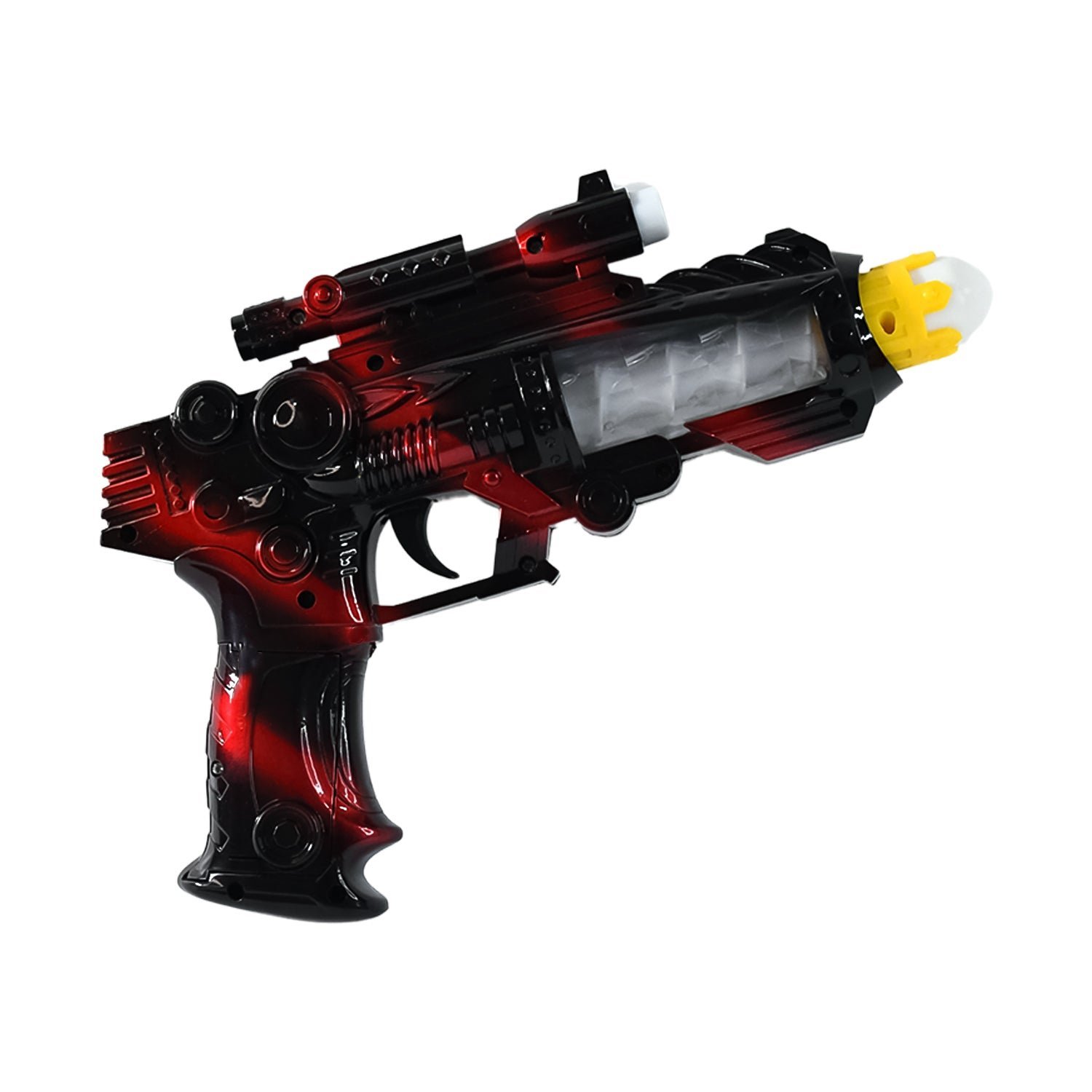 LED Flashing Sound Laser Toy Gun – Space Blaster with Lights & Music