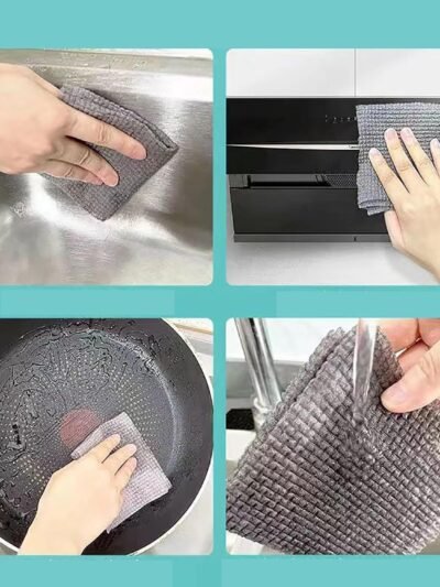 Kitchen Scrub Cloth – Durable Microfiber for Indian Homes |