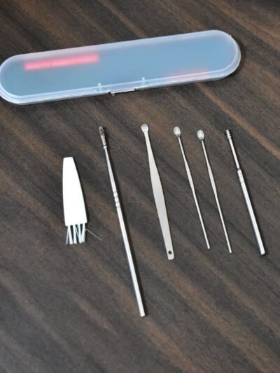 Earwax Removal Kit – 6-Piece Stainless Steel Set | XcelSafe