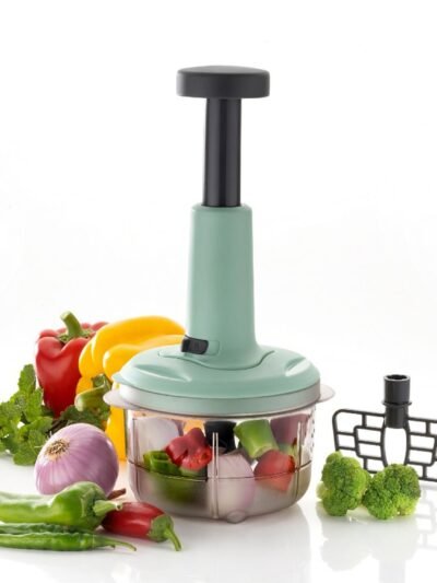 Push Chopper 800ml – Stainless Steel Blade for Quick Prep | Gamevana