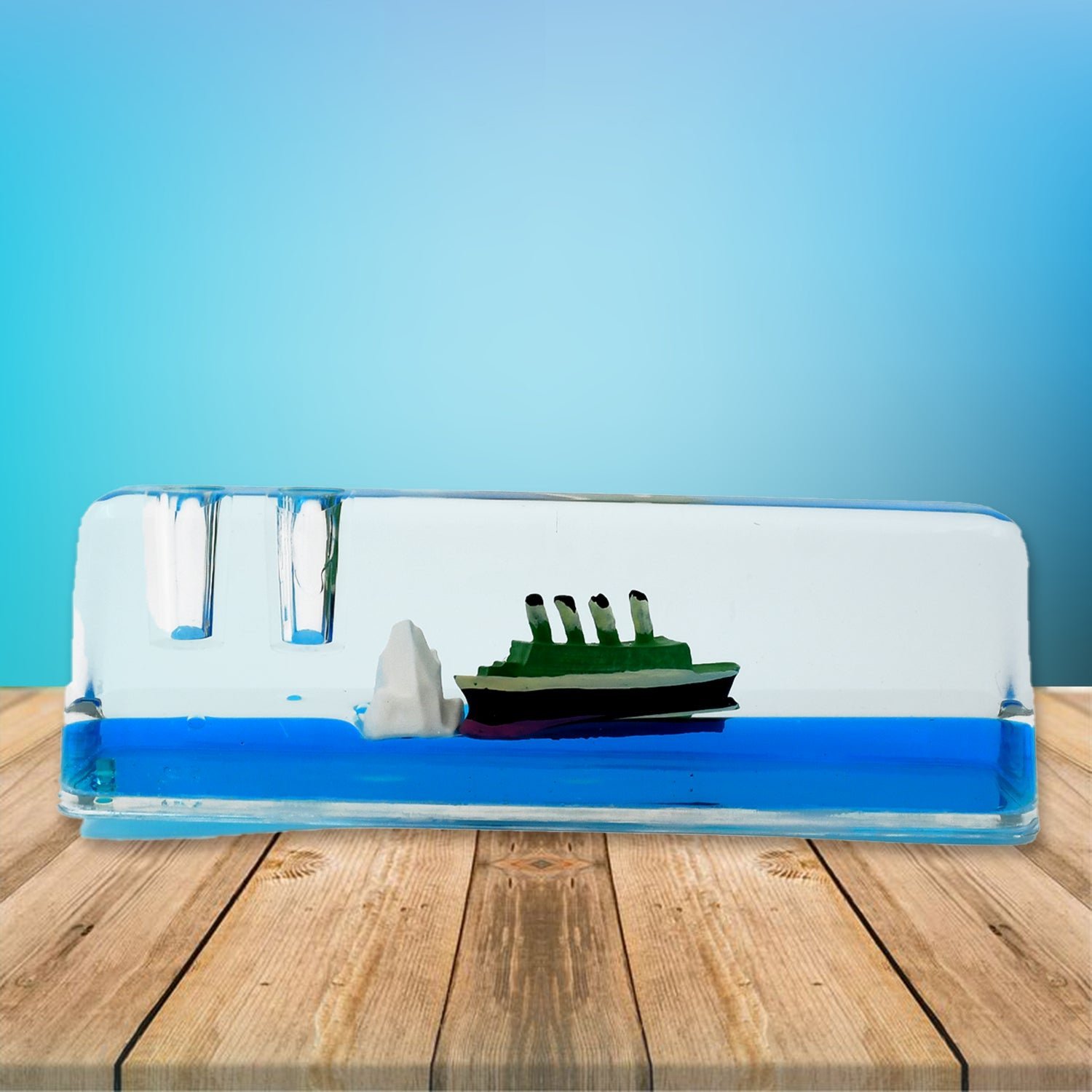 Floating Cruiser Ship Decor – Unsinkable Stress Relief Toy | Styleva
