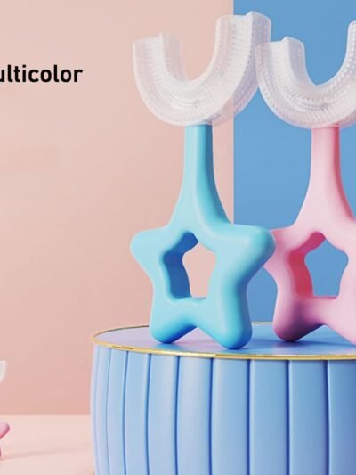 Kids U-Shape Toothbrush – Soft Silicone for Gentle Brushing | MintGuard