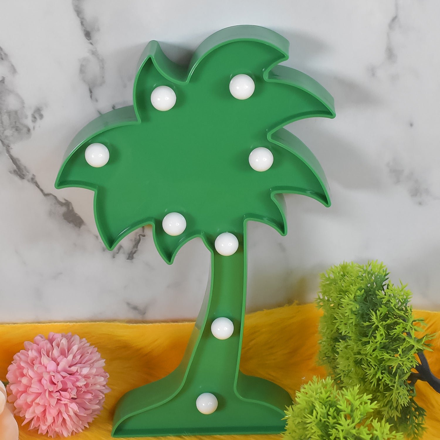 Coconut Tree LED Lamp � Romantic Table Night Light | Tidy Table
