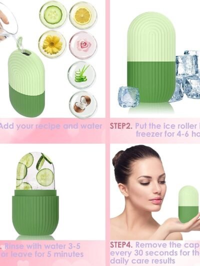 Ice Roller for Face – Reusable Facial Massager & Eye Relief | GlowForm