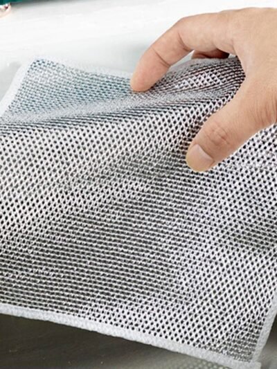 Microfiber Scrubber Cloth – Non-Scratch Kitchen Clean | Velvet Wipe