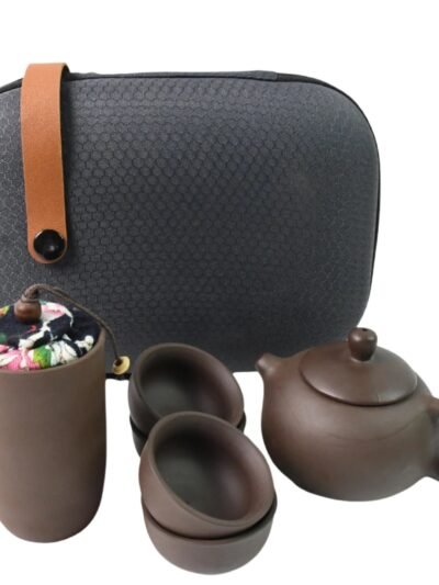 Portable Kung Fu Tea Set � Complete 6-Piece Travel Kit for Tea Lovers