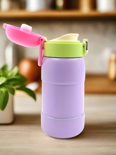 Stainless Steel Water Bottle – Insulated & Spill-Proof 400ml | Tidy Table