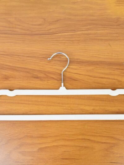 Velvet Non-Slip Cloth Hanger – Slim, Durable Metal Hook