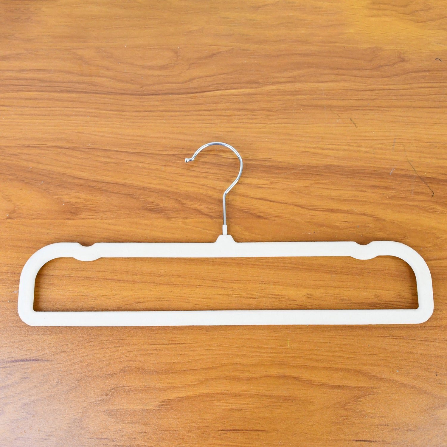 Velvet Non-Slip Cloth Hanger – Slim, Durable Metal Hook