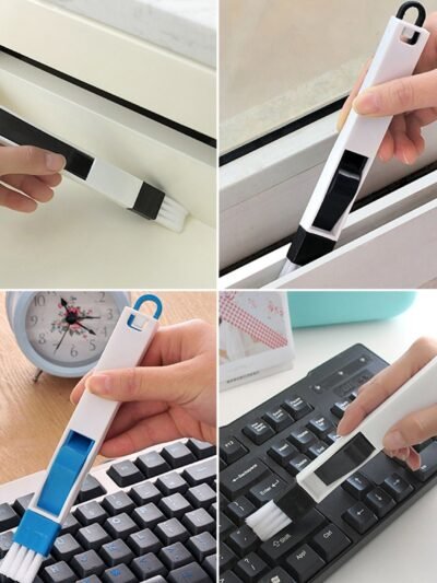 Window Slot Cleaning Brush – 2-in-1 Tool for Narrow Gaps | WipeTech