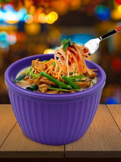 Plastic Noodles Bowl – Microwave Safe, Multi-Purpose | Packorra
