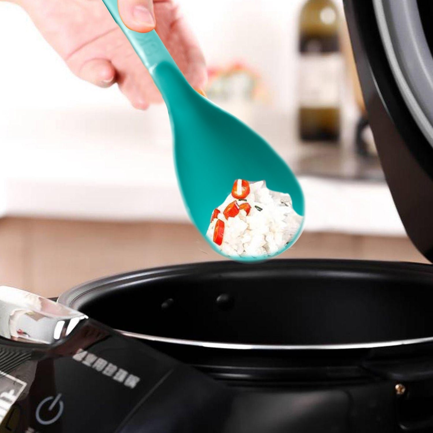 BPA-Free Plastic Serving Spoon – Food Grade & Heat Resistant | Jiaqi