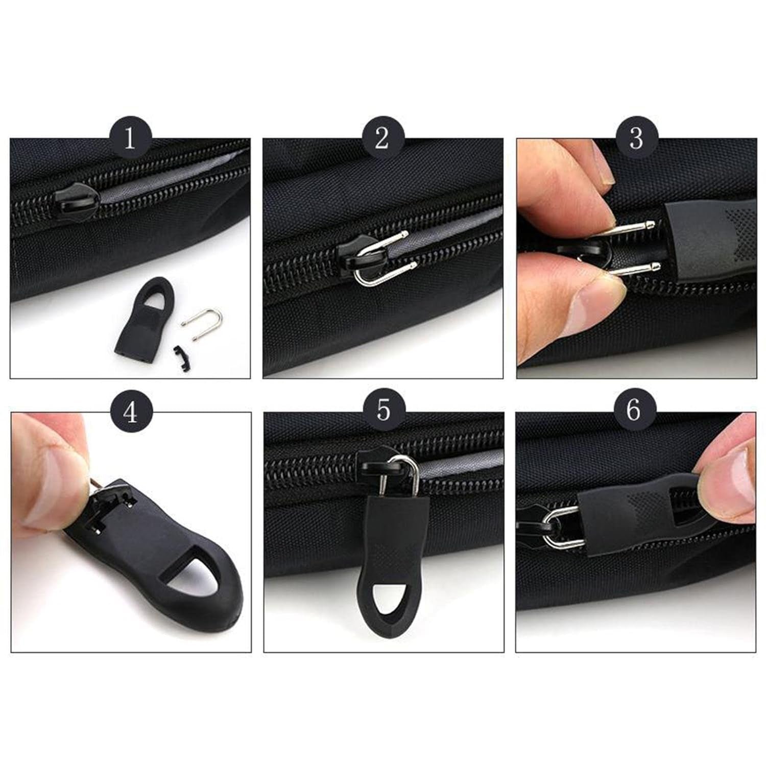Zipper Pull Tab – Universal Cord Extension Zip Fixer | FERVENT