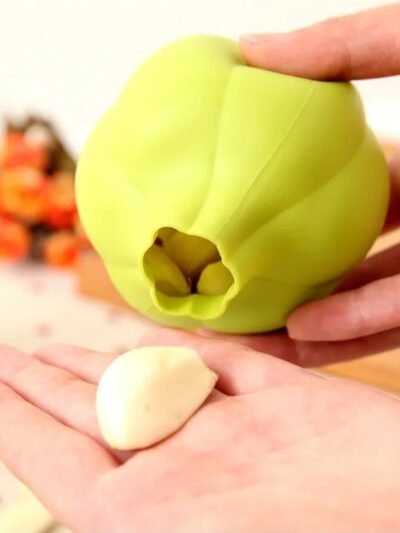 Silicone Garlic Peeler – Easy Ginger & Garlic Peeling | Quickslice