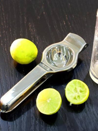 Stainless Steel Lemon Squeezer – Effortless Juicing | Indo Glow