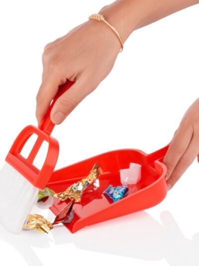 Dustpan and Brush Set – Multipurpose Home Cleaning | Velvet Wipe