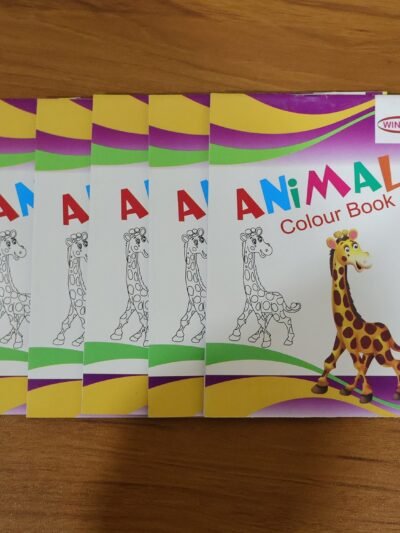 Kids Animal Colouring Book Set – 5-Pc Mix for Early Learning Fun