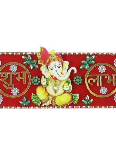 Shubh Labh Door Hanging – Traditional Ganesha Decor for Diwali