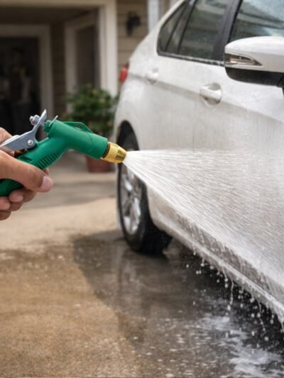 Water Spray Gun – Durable Lever Nozzle for Garden & Car | Grow Garden Tools