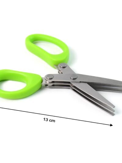 3-Blade Kitchen Scissors – Efficient Herb & Vegetable Chopper