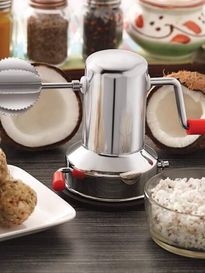 Coconut Scraper Manual Steel – Durable Kitchen Tool | Styleva