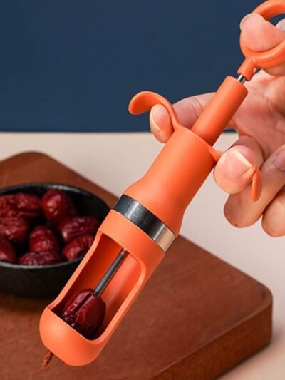 Cherry Pitter Tool – One-Hand Fruit Stone Remover | XcelCraft