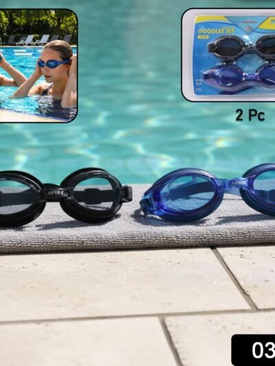 Swimming Goggles – Anti-Fog, Water-Resistant 2-Piece Set