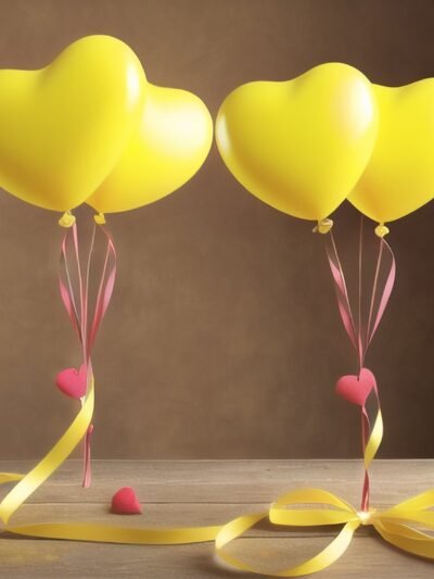 Heart Shaped Latex Balloons – Multicolor Party Pack | Play & Move