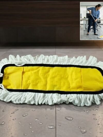 Dust Mop Refill Head – Durable Cotton, 50x20cm for Floors | Velvet Wipe