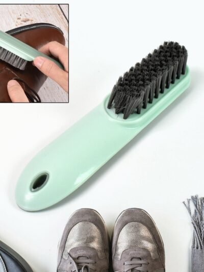 Shoe & Clothes Cleaning Brush � Soft Bristle Scrubber | Velvet Wipe