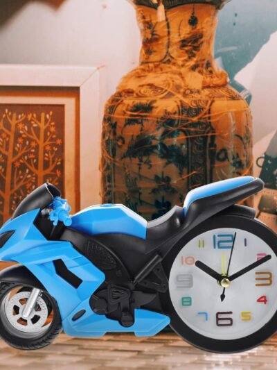 Retro Motorcycle Alarm Clock – Silent Engine Design | worko
