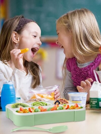Leak-Proof Lunch Box 4 Compartments – Durable & BPA-Free | Lunchie Bunchie