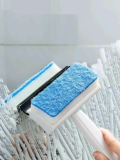 Glass Wiper – Double-Sided Cleaning Brush | Velvet Wipe
