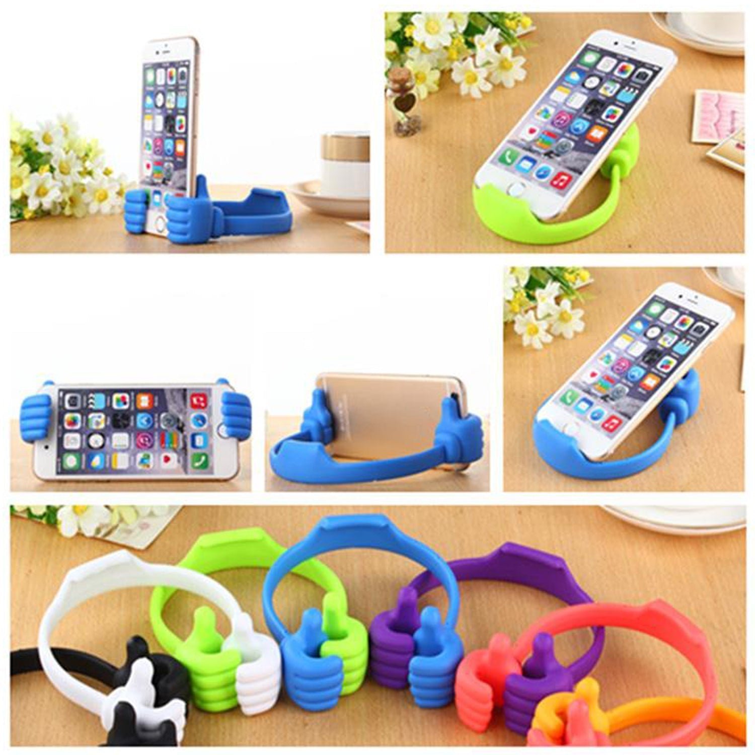 Hand-Shaped Mobile Stand – Universal Desktop Phone Holder | WipeTech
