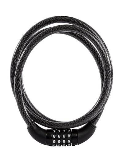 Bicycle Cable Lock – Heavy Duty 4-Dial Combination, Multi-Use | Safora