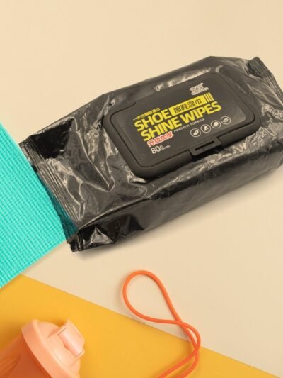 Shoe Cleaning Wet Wipes – 80 Pack Travel Friendly | Velvet Wipe