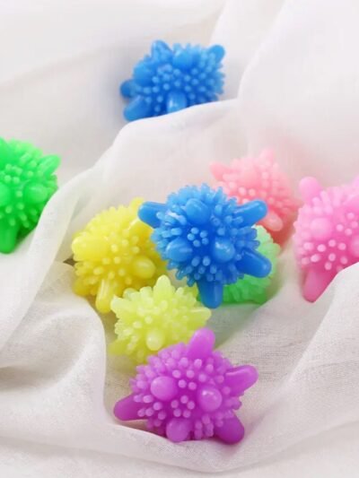 Laundry Dryer Balls – 10-Piece Multi-Color Softener | storenzo