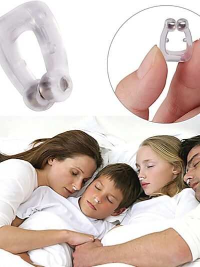 Anti-Snore Nose Clip – Silicone Magnetic Relief for Snoring