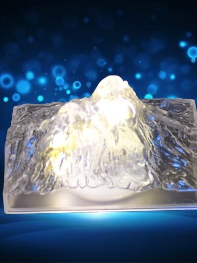 Iceberg Night Light – Flameless LED Decor for Home | Indo Glow