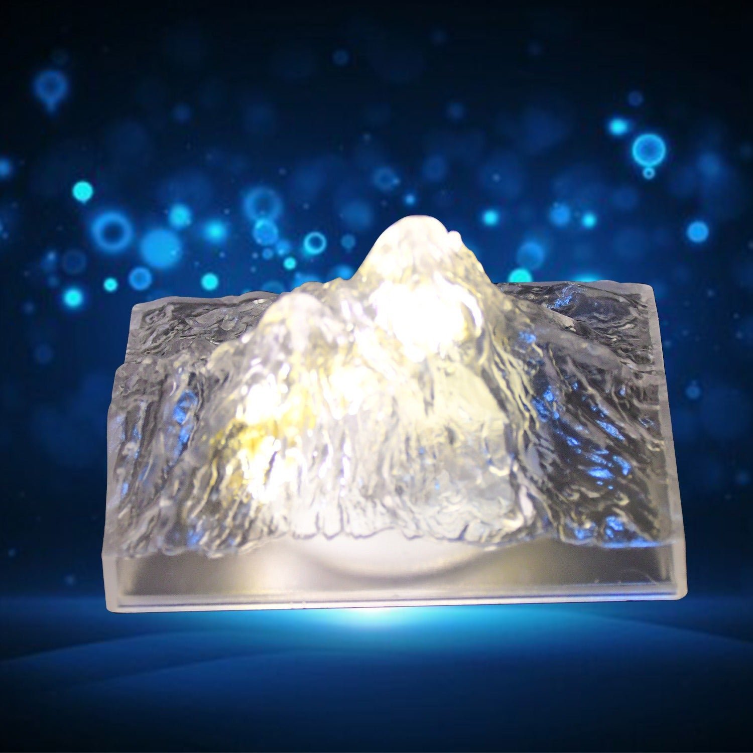 Iceberg Night Light – Flameless LED Decor for Home | Indo Glow