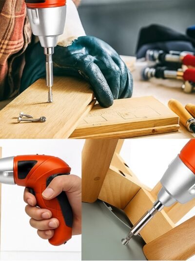 Electric Screwdriver Set – 45-Bit Cordless Power Tool for Home DIY