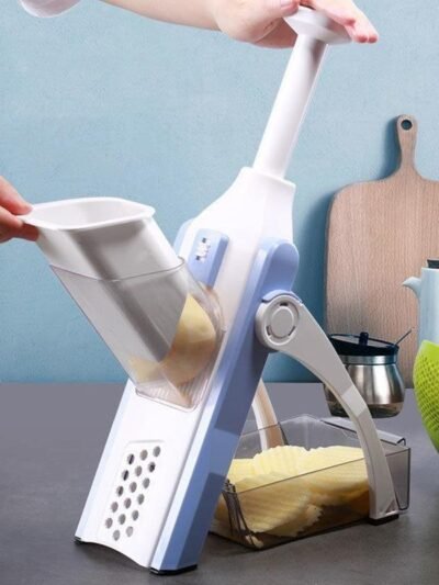 Vegetable Chopper – Time-Saving Adjustable Hand Press | XcelCraft