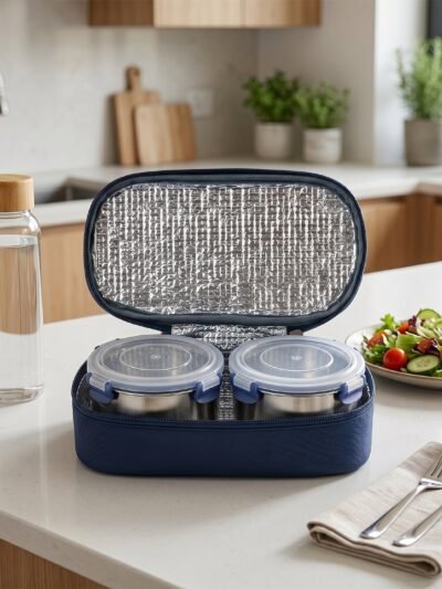 Stainless Steel Lunch Box Set � Leakproof & Insulated for Daily Use
