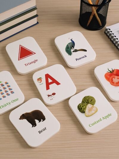 Early Learner Flashcard Set – 224 Durable Educational Cards