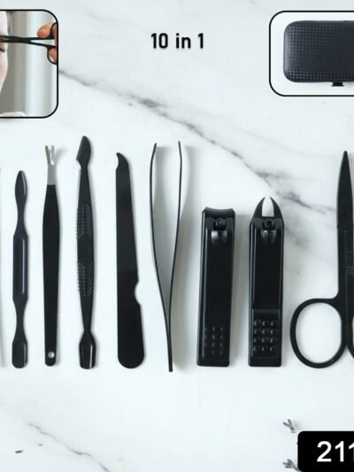 Manicure Kit – 10-in-1 Professional Nail Grooming Set with Case