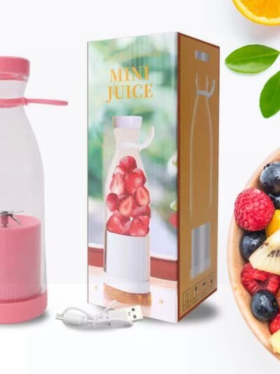 Portable Juicer Blender – 420ml Smoothie Maker with 6 Blades | Dabster
