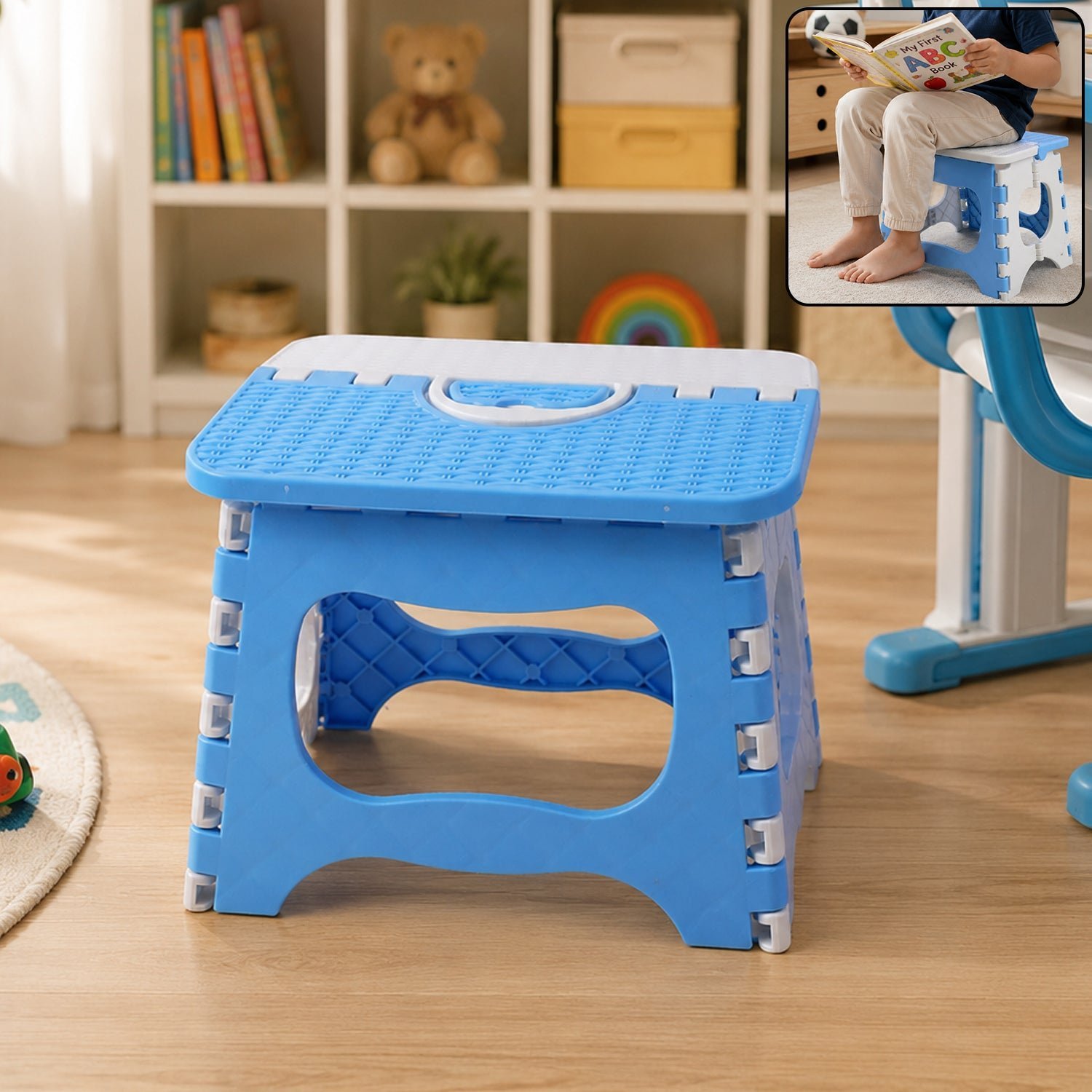 Plastic Multipurpose Stool � Portable & Heavy Duty Support