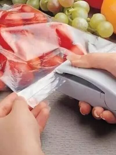 Plastic Bag Sealer – Mini Portable & Handy Sealing Machine | ChefAura