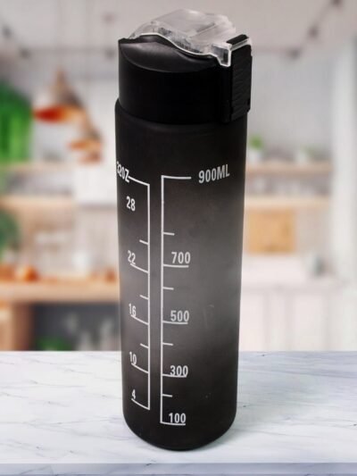 Motivational Water Bottle with Straw & Time Marker | Own Hydrate